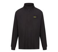 Bench Mens Charcoal Albany Quarter Zip Fleece