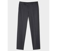 Men's Charcoal Grey Wool Blend Tailored Double Breasted Suit Trousers - Size: 42" x 33" - Savile Row Company