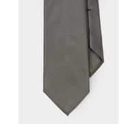 Men's Charcoal Seven Fold Silk Tie - Savile Row Company