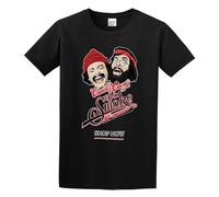 Men's Cheech and Chong Up in Smoke Men's T Shirt Fashion Casual Cool Teehirts Black