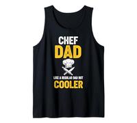 Mens Chef Dad Like A Regular Dad But Cooler Tank Top