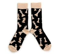 Mens Chess Pieces Board Game Socks 6-11 UK / 39-45 Eur / 7-12 US