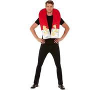 Smiffys Chick Magnet Costume, Red, Funny Fancy Dress, Comedy Dress Up Costumes, World Book Day