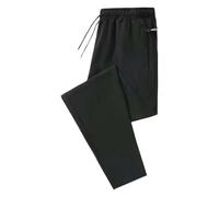 Men's Chinos Stretch Quick-Drying Trousers Casual Stretch Trousers with Elastic Waist Drawstring Business Trousers Men's High