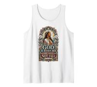 Men's Christian God is Within Her She Will Not Fall Bible Verse Tank Top