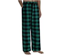 Mens Christmas Pajama Pants Pajama Pants Mens Pj Pants Clothes for Men Mens Pajamas Men Pajama Pants Mens Lounge Pants with Pockets Mens Sweats Men's Clothing Pajama Pants Men(1-Dark Green,3X-Large)
