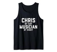Mens Christopher Musician Meme Costume Gen Z Millennial Chris Tank Top
