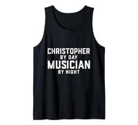 Mens Christopher Musician Meme Costume Gen Z Millennial Chris Tank Top