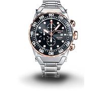 Mens Chronograph Automatic New Sea Black Rose Locman