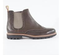 Clarks Men's Batcombe Top Chelsea Boots, Grey (Taupe Leather), 7 UK (41 EU)