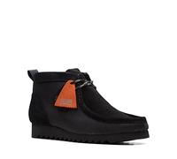Men's Clarks Original Wallabee FTRE Made in Portugal, Black combi, 10