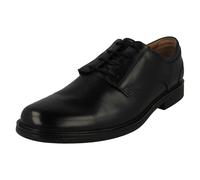 Clarks Men's Un Aldric Lace Oxford, Black Leather, 7 UK