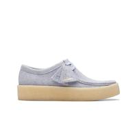 Men's Clarks Wallabee Cup Suede Shoes in Grey