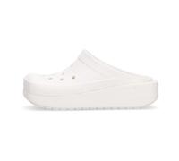 Mens Classic Blunt Toe Chalk Mule - male - Crocs - Mules - White - 2 UK - Shoes 2 UK