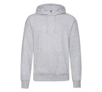 Mens Classic Hoodie Hooded Sweatshirt Pullover Sweat Top Fruit Of The Loom S-5XL