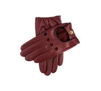 Men's Classic Leather Driving Gloves - WINE/BLACK / L