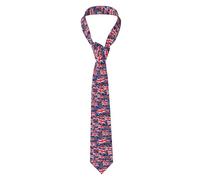 Mens Classic Silk Tie Union Jack Union Jack Mens Tie, Black, One size