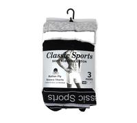 Men's Classic Sports 3 Pack Boxer Shorts - Assort - Large - TJ Hughes