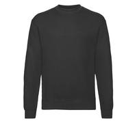 Mens Classic Sweatshirt Fruit Of The Loom Pullover Jumper Sweater Unisex Top