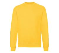 Mens Classic Sweatshirt Fruit Of The Loom Pullover Jumper Sweater Unisex Top
