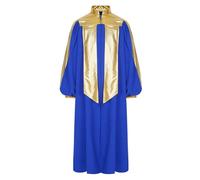 Men's Clergy Priest Roman Celebrant Baptism Costume Father Mass Robe Halloween Cosplay Clothing Vestment Measuring Gown Adult Church Catholic Costume