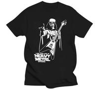 Mens Clothing Men T Shirt S W I Find Your Lack of Heavy Metal Flying V Guitar Funny T-Shirt Novelty Tshirt Black L