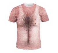 Men's Clothing O-Neck Short Sleeve Animal T-Shirt Monkey 3D Digital Printed T-Shirt Homme Large Size