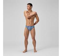 Men's Club Training Printed Brief Blue/Green - 30 Blue/Green 30