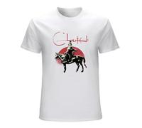 Men's Clutch Horserider Shirt Mens T-Shirts White M