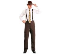Men's Clyde Fancy Dress Costume Large