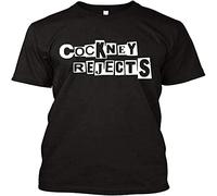 Men's Cockney Rejects Oi! Punk Rock T Shirt Black