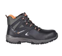 COFRA TN210-000.W47 ASCENT S3 SRC Safety Boot, Black/Orange Fluorescent, Size 12