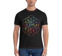 Men's Cold Rock Band Summer T-Shirt: Graphic Performance Short Sleeve Tee for Everyday Wear Fans Gift