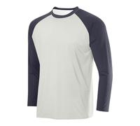Men's Colorblock Jumper Crewneck Pullover Casual Long Sleeve Sweatshirts Cotton Shirts Loose Fit Tshirt Soft & Comfortable T-Shirts Solid Sports Leisure Jumpers Underwear Lightweight Tops