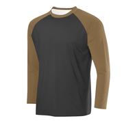Men's Colorblock Jumper Crewneck Pullover Casual Long Sleeve Sweatshirts Cotton Shirts Loose Fit Tshirt Soft & Comfortable T-Shirts Solid Sports Leisure Jumpers Underwear Lightweight Tops