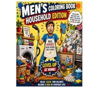 Men's Coloring Book - Houshold Edition