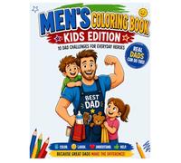 Men's Coloring Book - Kids Edition