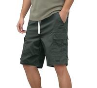 Mens Combat Shorts, Walking Shorts Mens Uk, Street Style Wrinkle-Resistant Multi-Pocket Functional Large Capacity Versatile Classic Soft Beach Outdoor Activities