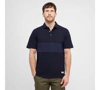 Men's Combe Panel Polo Shirt - Navy, Navy L