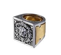 Men's Combination Rings Secret Kingdom Lion King Gift Ring Hip Hop Jewelry Punk Viking Rings Gift