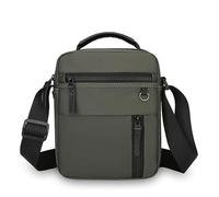 Men's Commuter Messenger Bag, Water-Repellent Oxford Cloth Crossbody Shoulder Satchel with Multi-Compartment Design, Lightweight Casual Small Bag for Urban Travel, Work, or Daily Outdoor Use