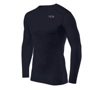 Men's Compression Long Sleeve Top TCA HyperFusion Thermal Base Layer T-Shirt Gym