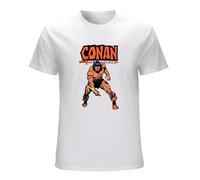 Men's Conan The Barbarian Movie Tv Show Men's T-Shirt White XL