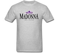 Men's Confessions Tour Madonna T-Shirt Large Grey M