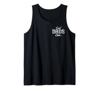 Mens Cool Dads Club Logo Funny Dad Father's Day From Daughter Son Tank Top