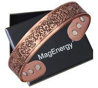 Men's Copper Magnetic Bracelet - Viking 1 1 Count