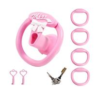 Men's Core Muscle Training Cage High Intensity Exercise Fixed Equipment A355-uk (Pink, Large)