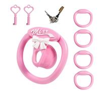 Men's Core Muscle Training Cage High Intensity Exercise Fixed Equipment A355-uk (Pink, Small)