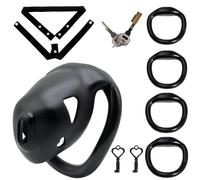 Men's Core Muscle Training Ring High Intensity Exercise Fixed Equipment A313-uk (Black+Belt, M)
