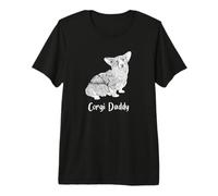 Mens Corgi Lovers - Corgi Daddy Premium T-Shirt